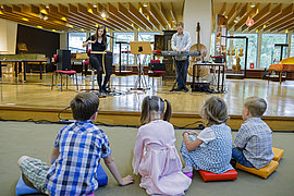 Kinderkonzert im Musikinstrumenten-Museum