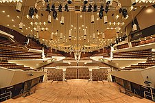 Großer Saal der Berliner Philharmonie. Foto: Heribert Schindler