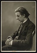 Rued Langgaard im Februar 1918. Foto: Leopold Albert