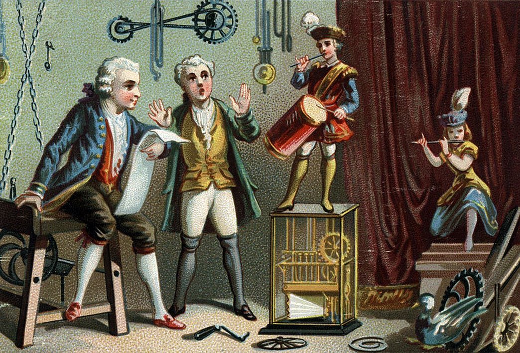 Jacques de Vaucanson (1709-1782), engineer french inventor of the PLC in 1738. Bianchetti / leemage / Universal Images Group