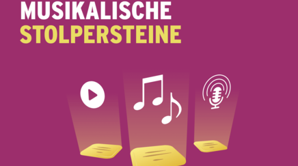 Wort-Bild-Marke "Musikalische Stolpersteine"