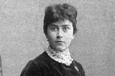 Else Lasker-Schüler als junge Frau. Quelle: wikimedia commons
