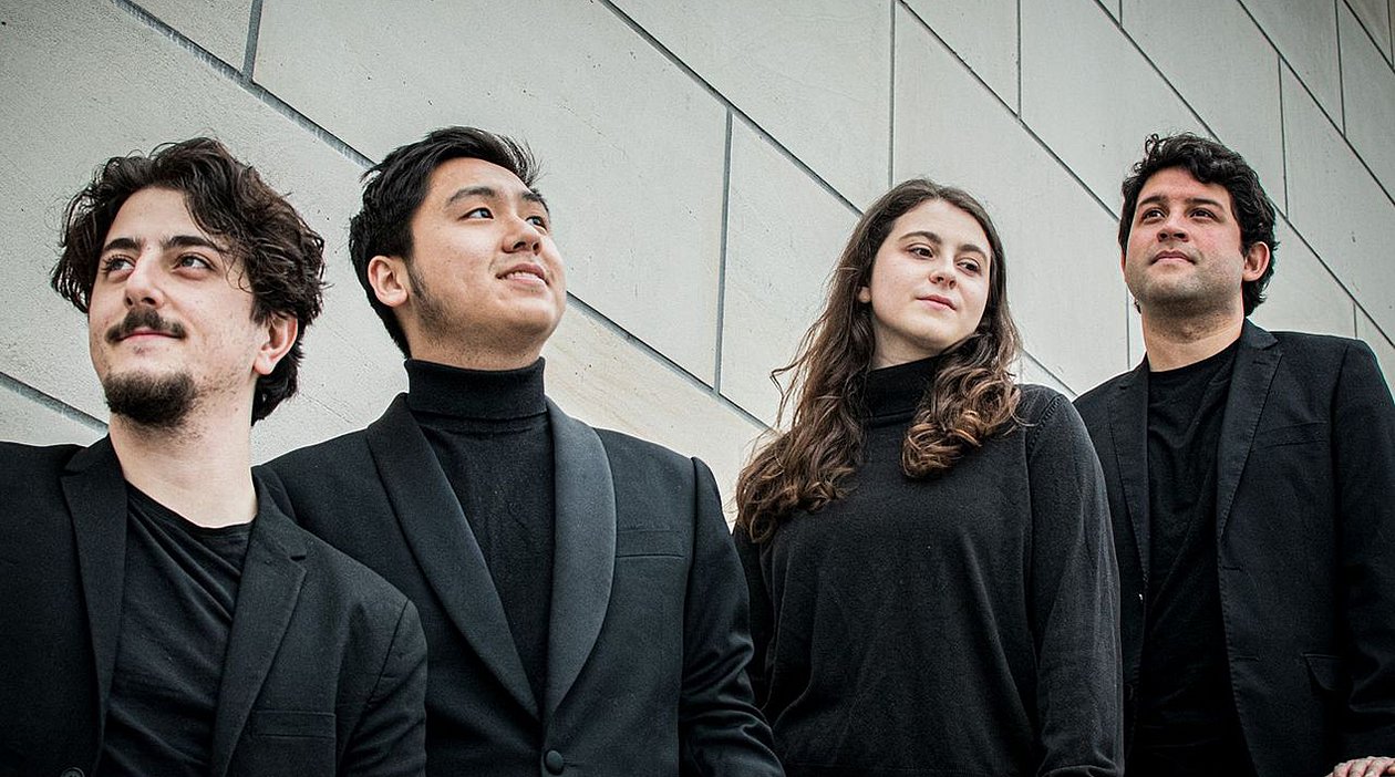 Viatores Quartett. Foto: Deniz Tunçer