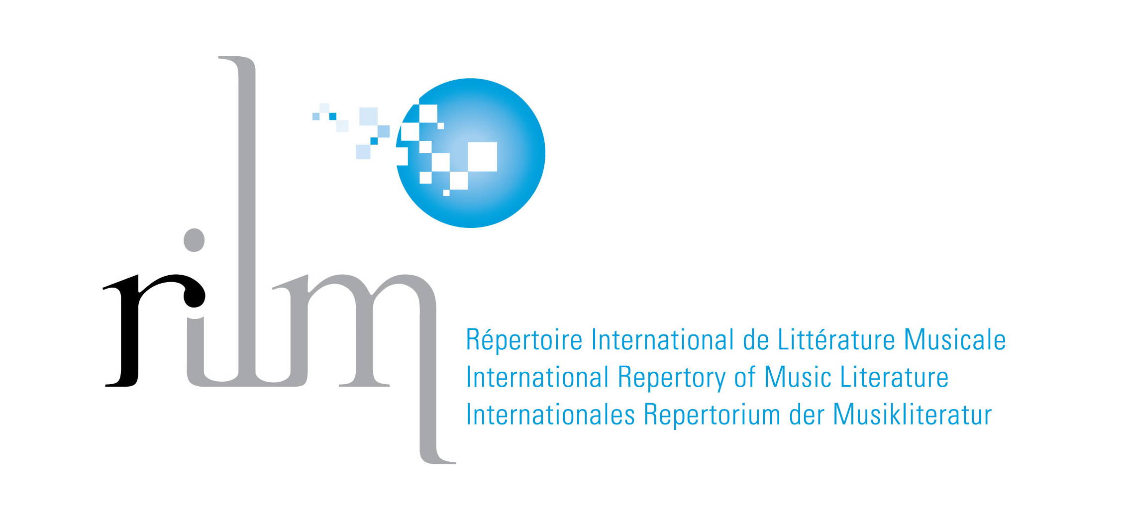 Logo des Internationalen Repertoriums der Musikliteratur