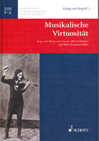 Cover Publikation "Musikalische Virtuosität"