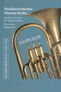 Cover Publikation "Neuerwerbungen 1993-1994"