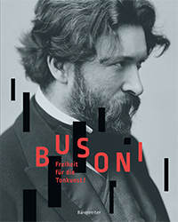 Cover "Busoni. Ausstellungskatalog" © Bärenreiter-Verlag