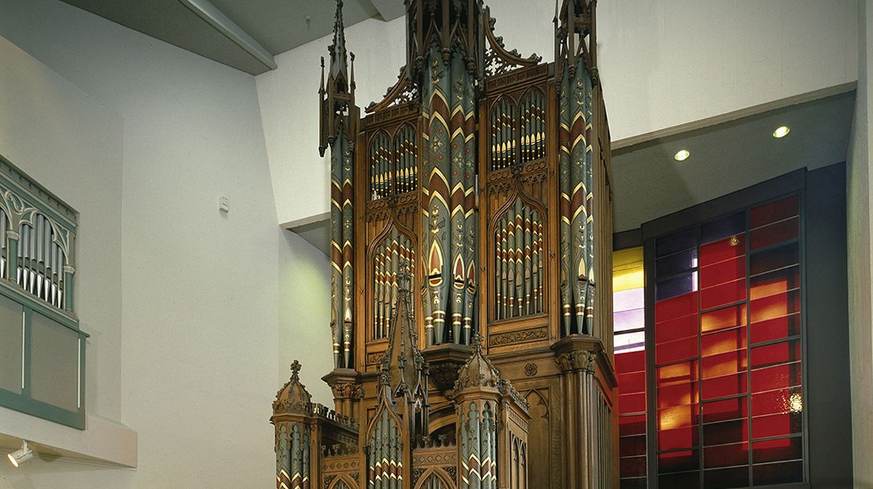 Gray-Orgel Dreimanualige Kirchenorgel aus der Werkstatt der Brüder Gray (1815-20)