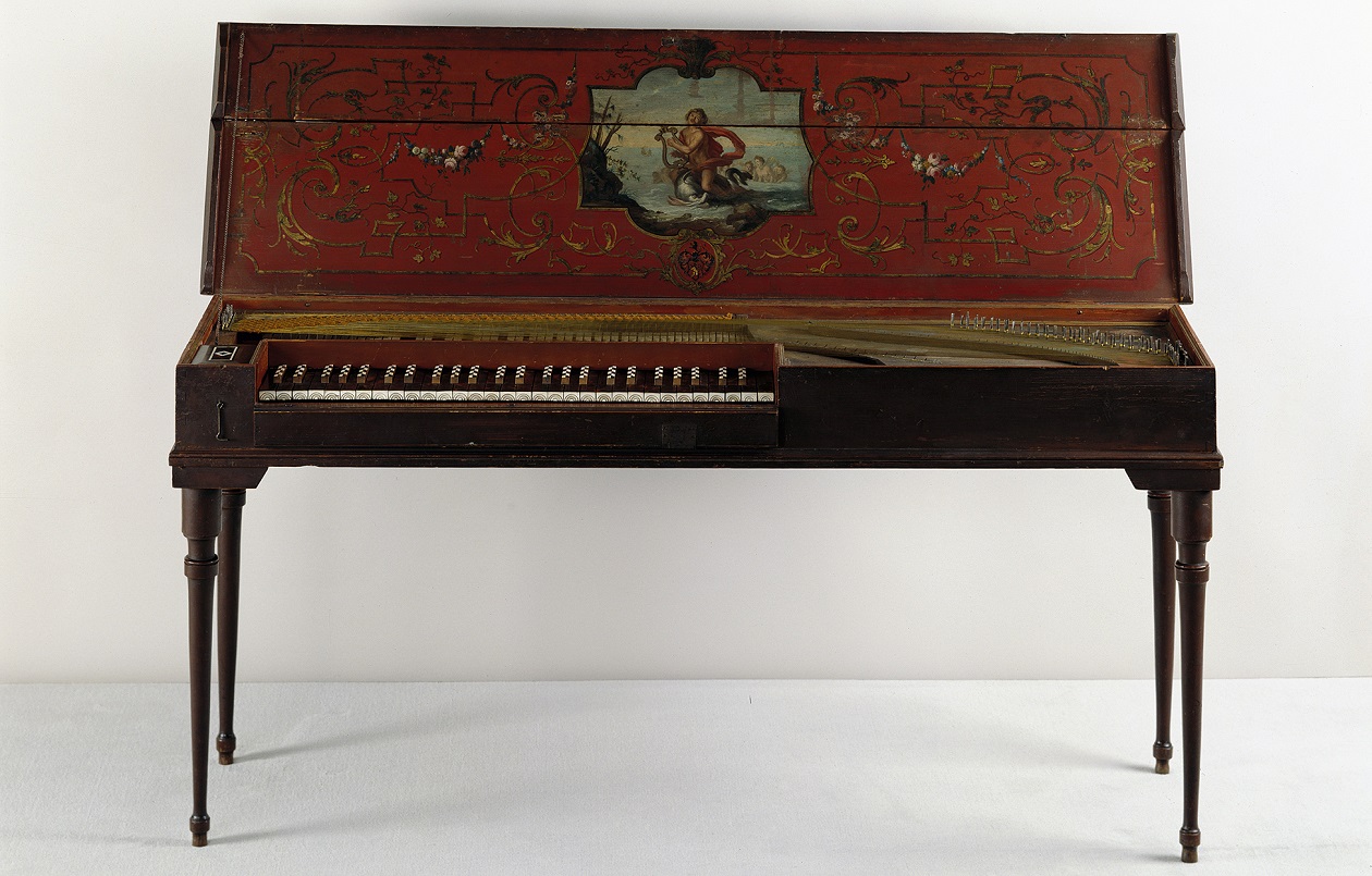 Fretted clavichord from Hieronymus Albrecht Hass (Hamburg, 1728)