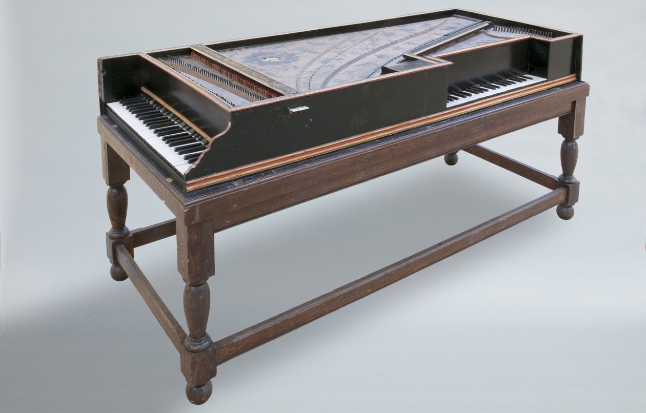 Harpsichord with ottavino virginal by Hans Ruckers