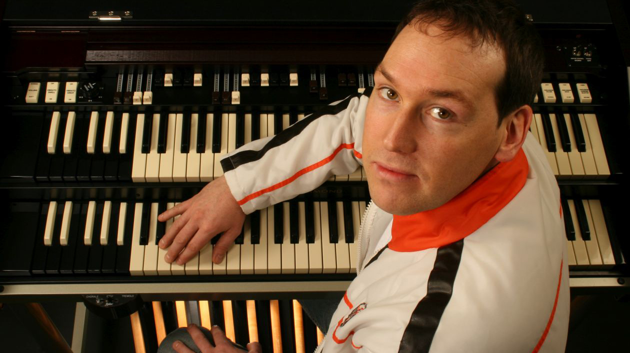 Michael Falkenstein Michael Falkenstein an der Hammond-Orgel