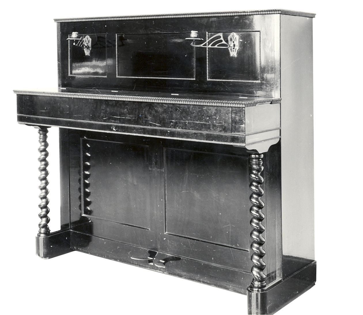 Pianino, A. F. Siegmund, Berlin, 1860