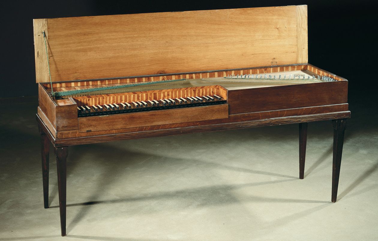 Ungebundenes Clavichord von Johann Gottlob Horn (Dresden, um 1793)