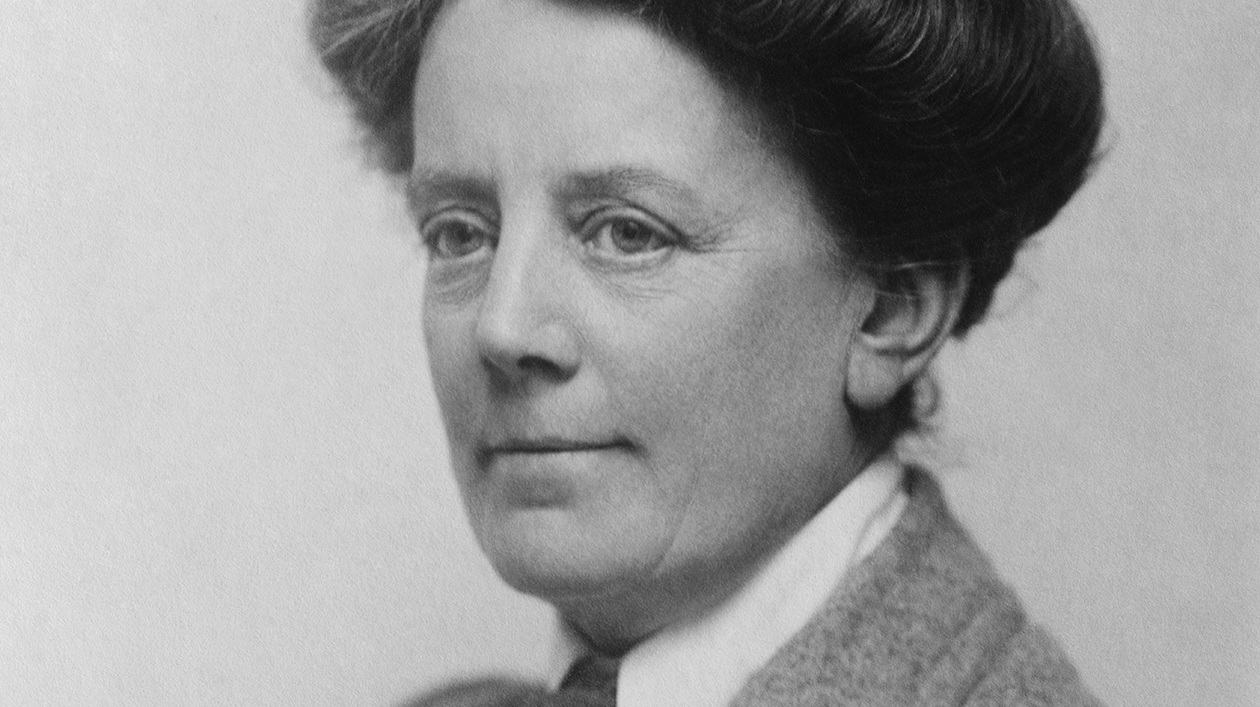 Ethel Smyth. Via Wikimedia Commons Foto der Komponistin Ethel Smyth (1858-1944)