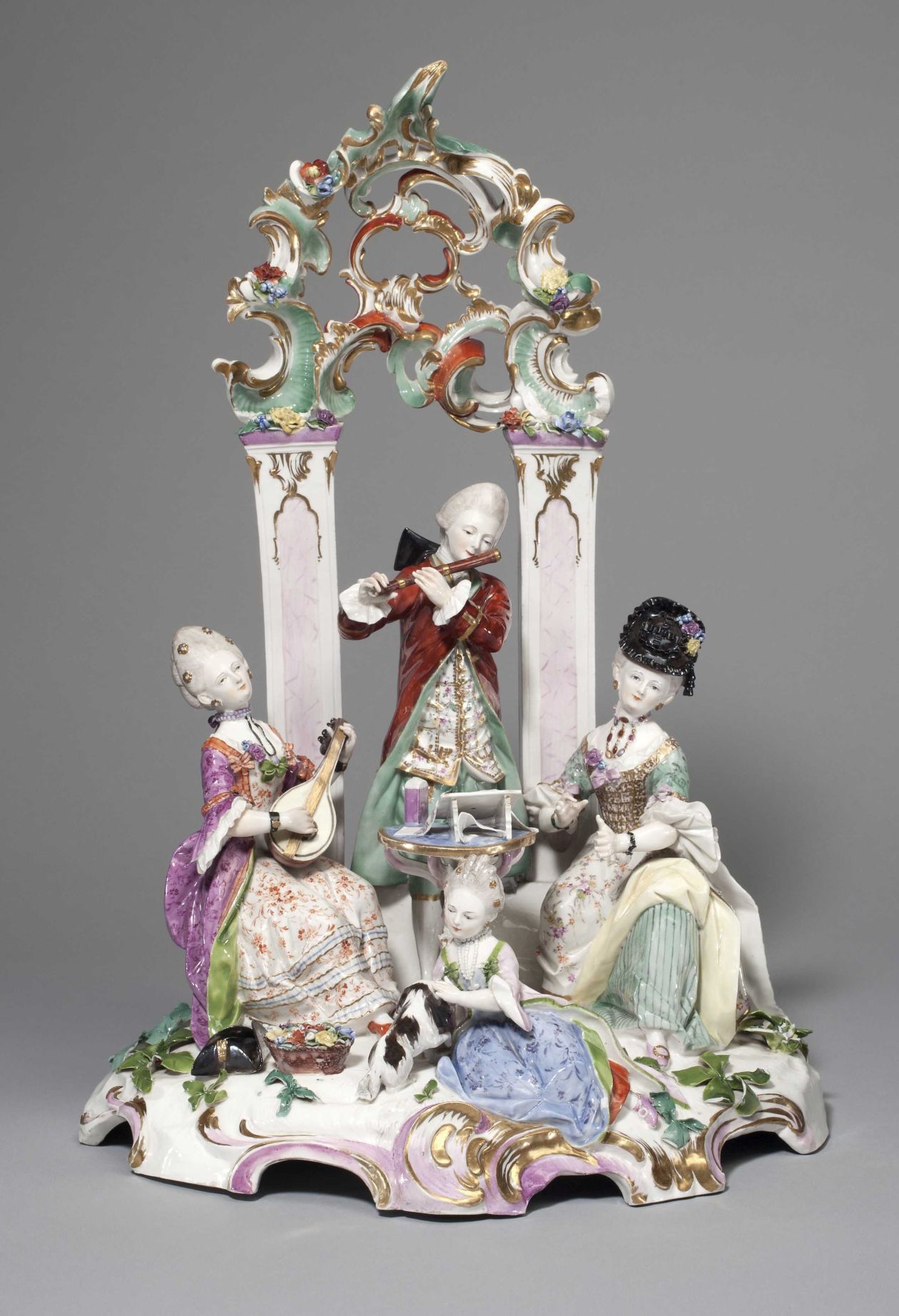 Große Musikantengruppe Große Musikantengruppe, Porzellanmanufaktur Fulda, um 1775